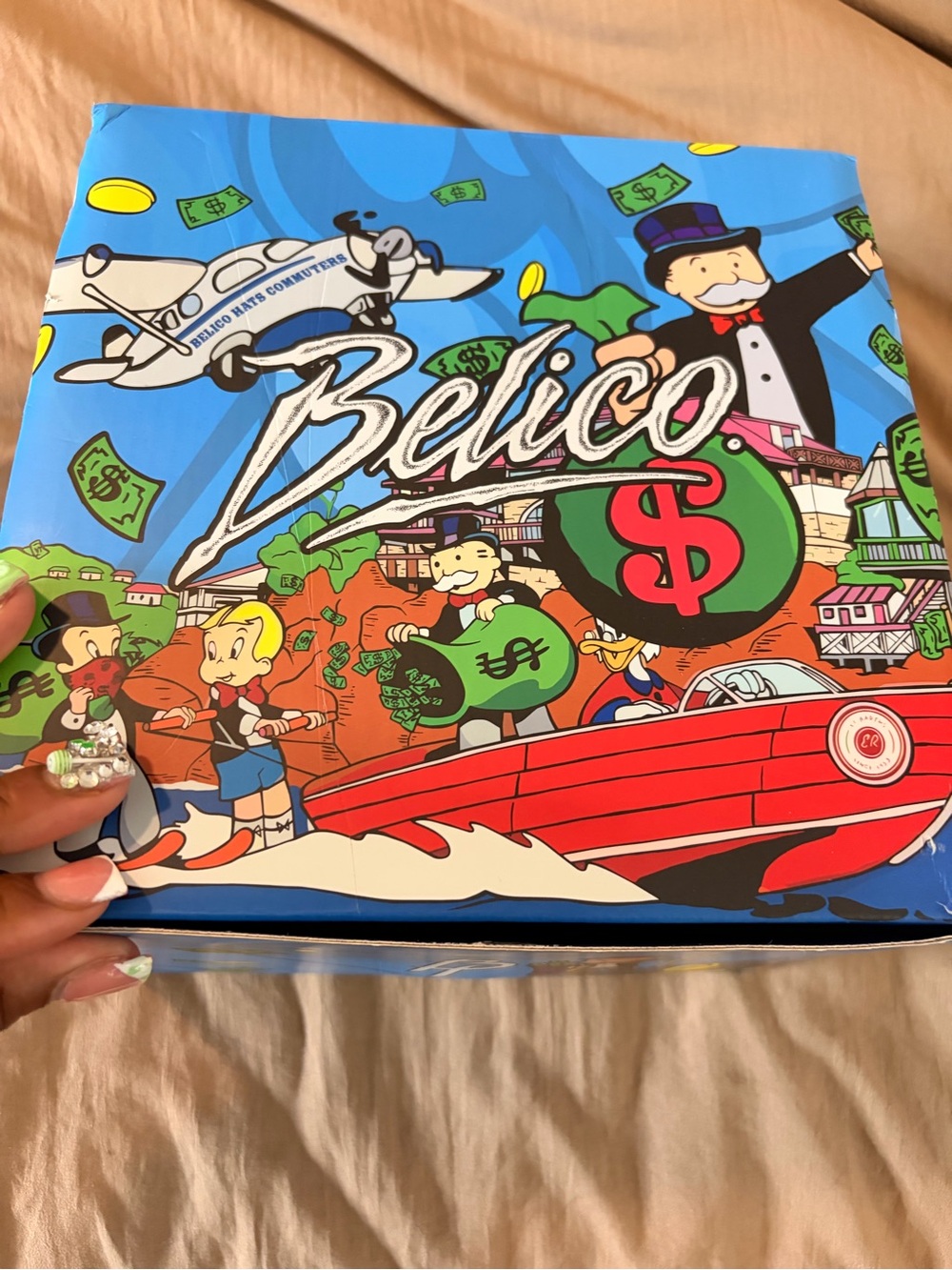 Belico Graphic Baseball Caps - Picture 2 of 3